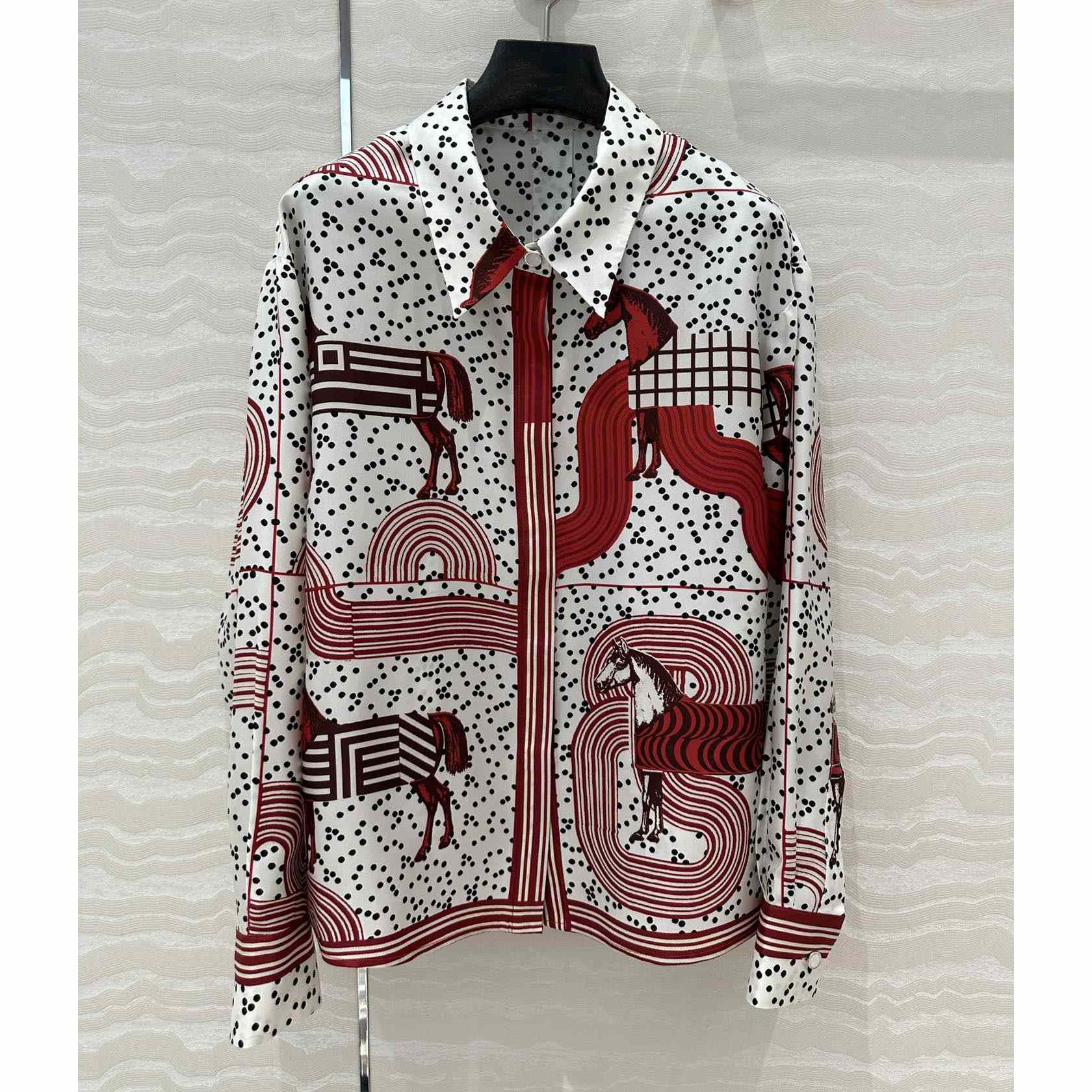 Hermes "Garde-Robe Pop" Shirt - PerfectKickZ