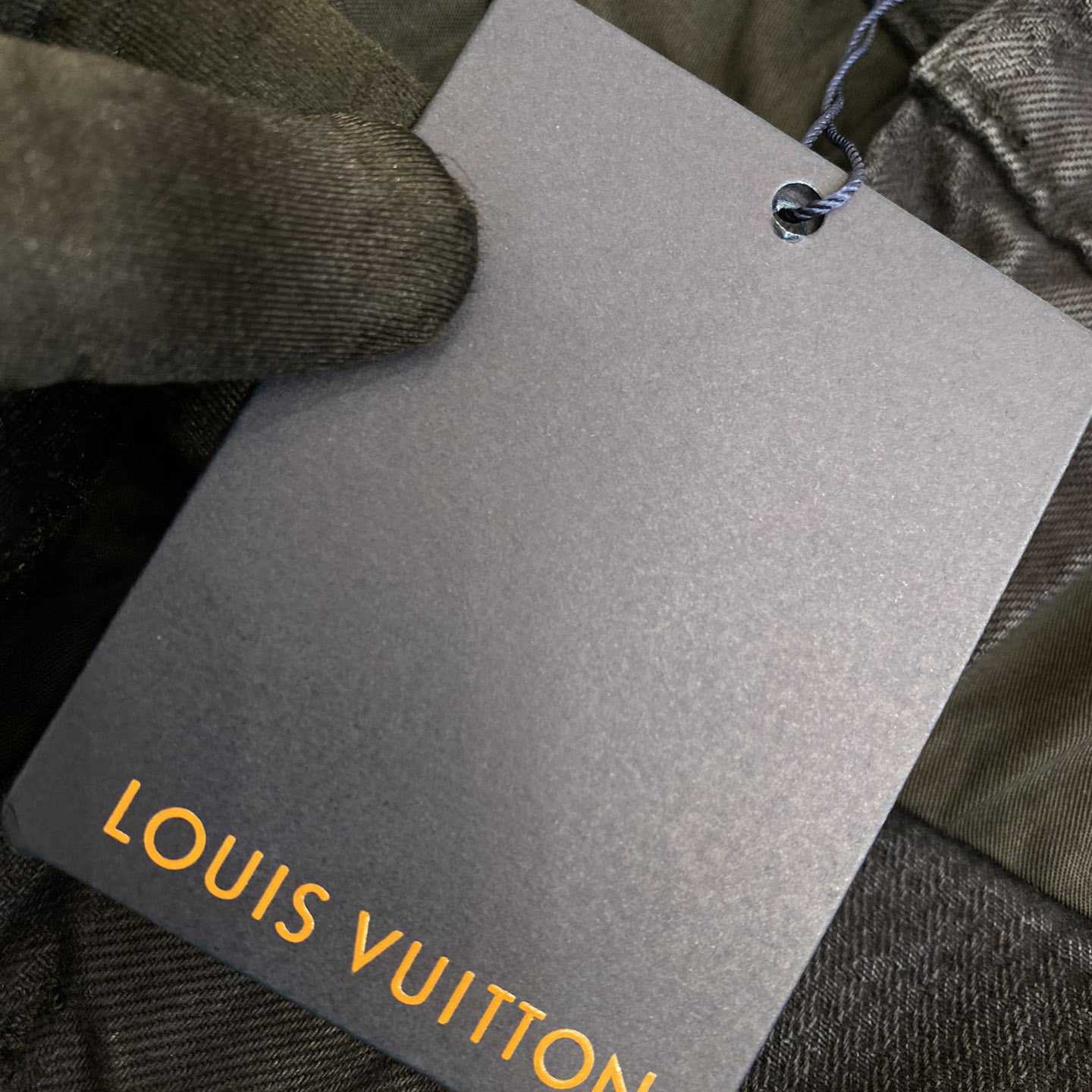 Louis Vuitton Brown Wash Effect Straight Leg Pants - PerfectKickZ