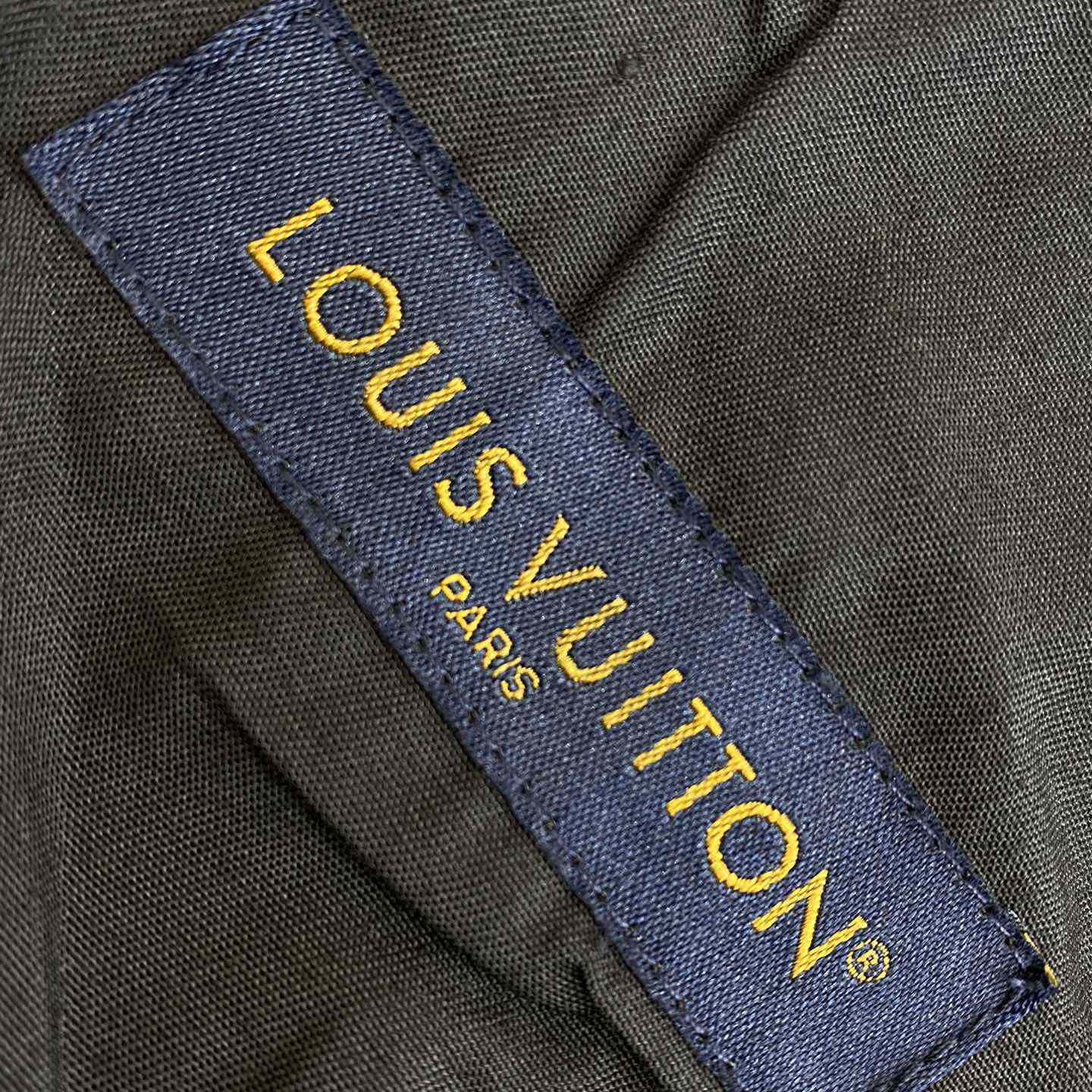 Louis Vuitton Brown Wash Effect Straight Leg Pants - PerfectKickZ