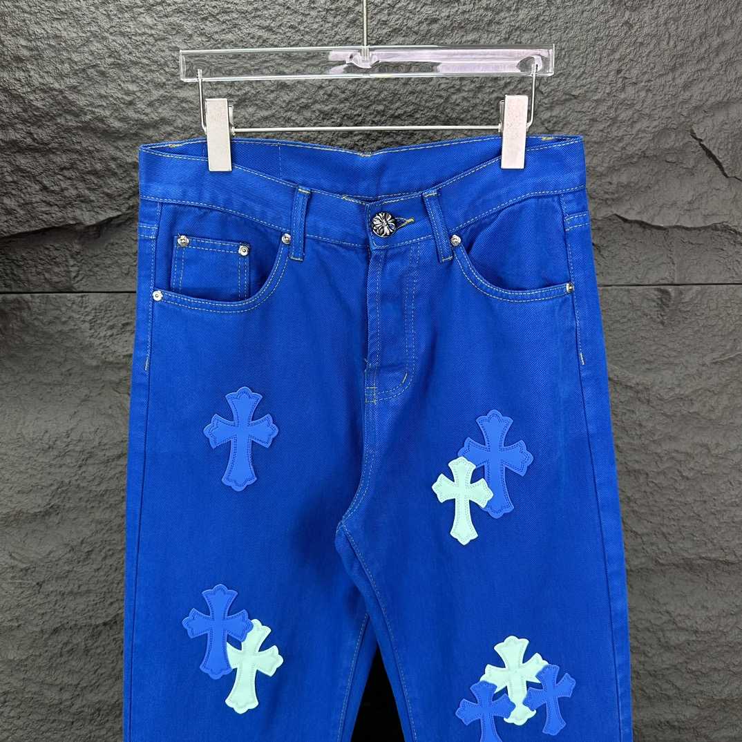 Chrome Hearts Straight Leg Jeans - PerfectKickZ