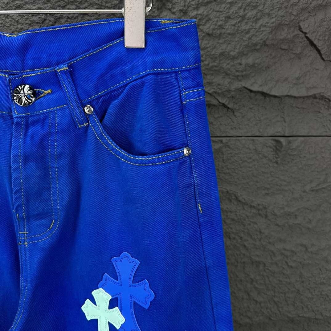 Chrome Hearts Straight Leg Jeans - PerfectKickZ