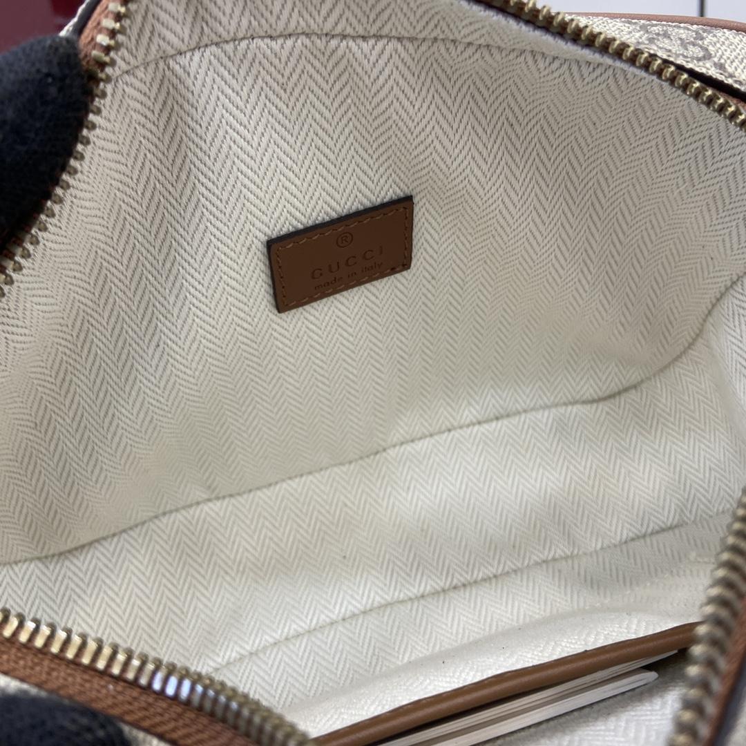 Gucci GG Emblem Embossed Super Mini Bag - PerfectKickZ