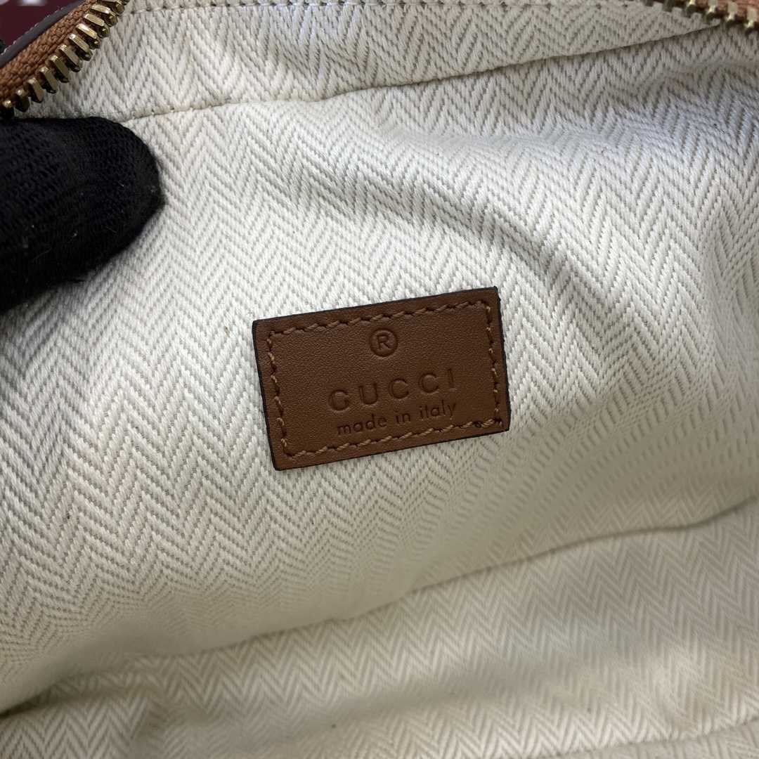 Gucci GG Emblem Embossed Super Mini Bag - PerfectKickZ