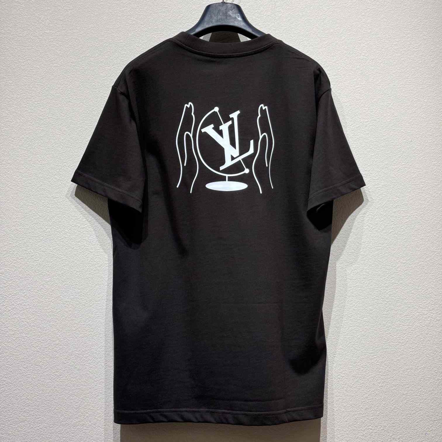 Louis Vuitton Washed Printed Cotton T-Shirt   1AHCLD - PerfectKickZ