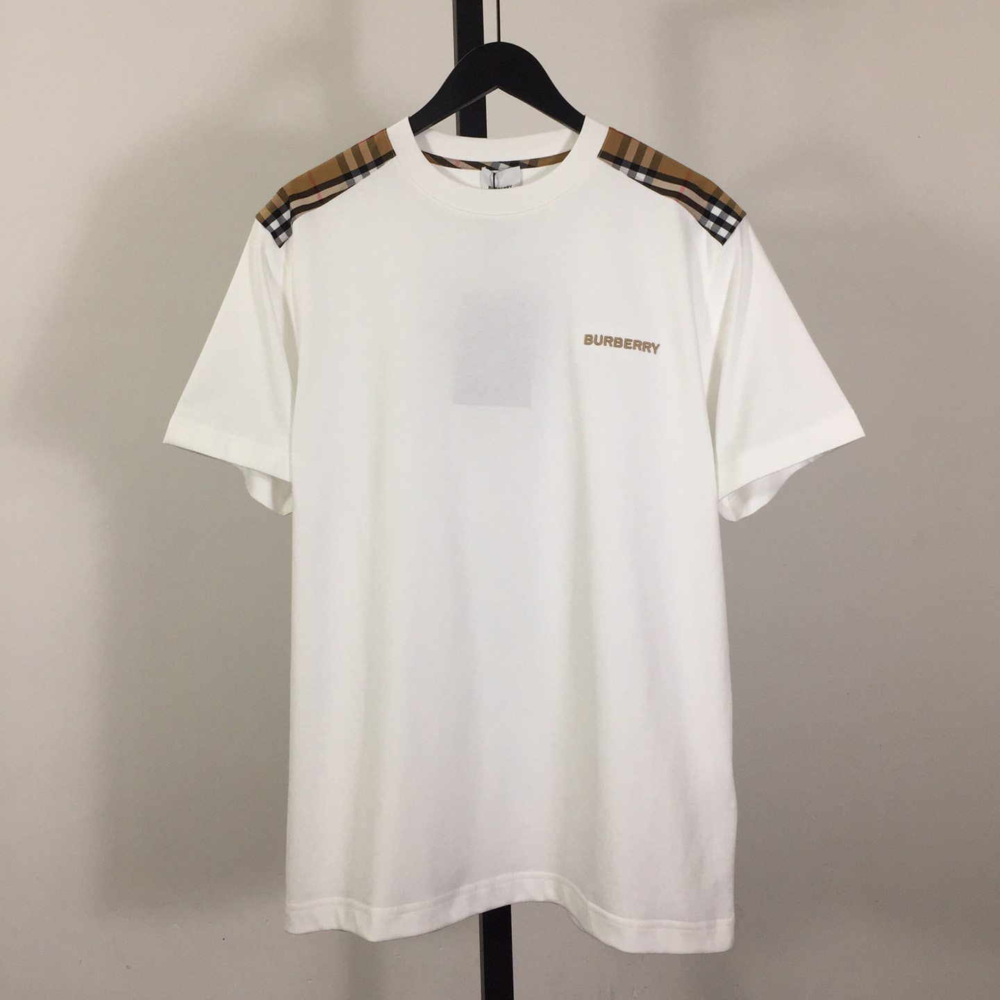 Burberry Check Cotton T-shirt - PerfectKickZ