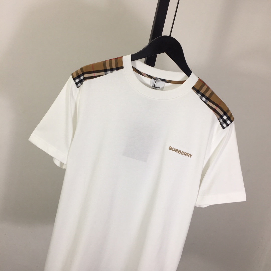 Burberry Check Cotton T-shirt - PerfectKickZ