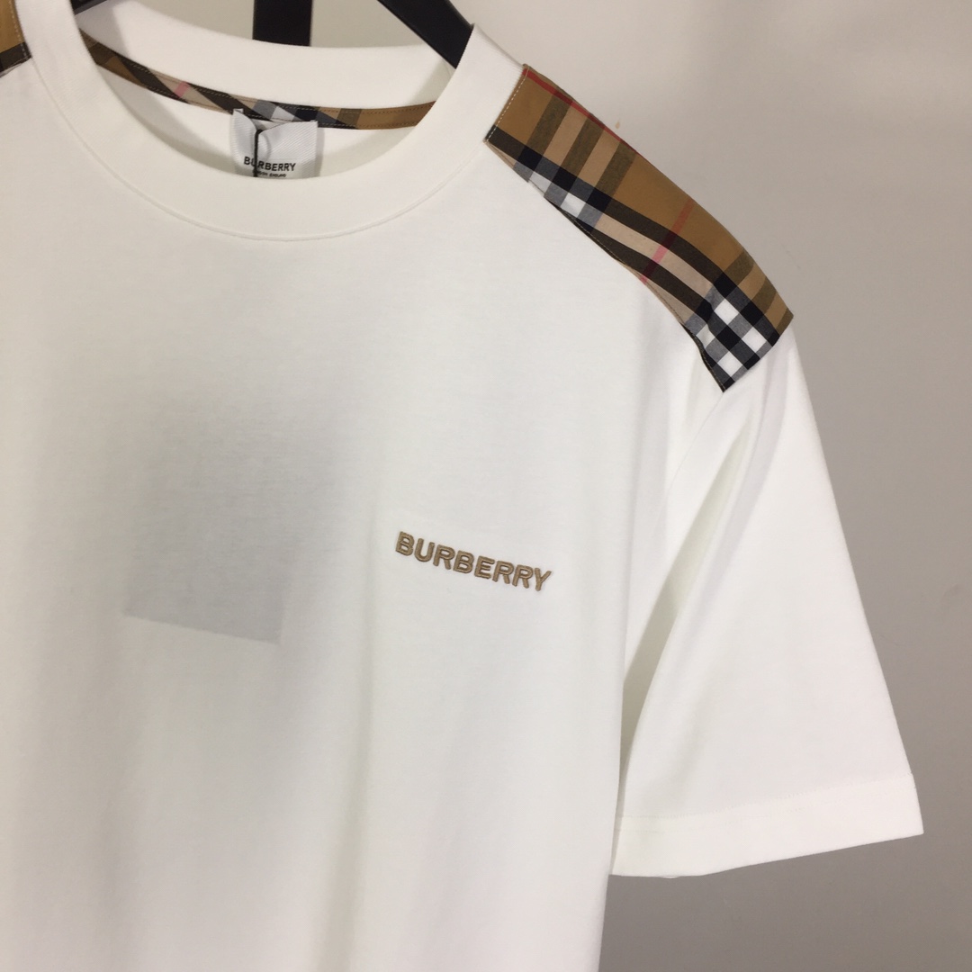 Burberry Check Cotton T-shirt - PerfectKickZ