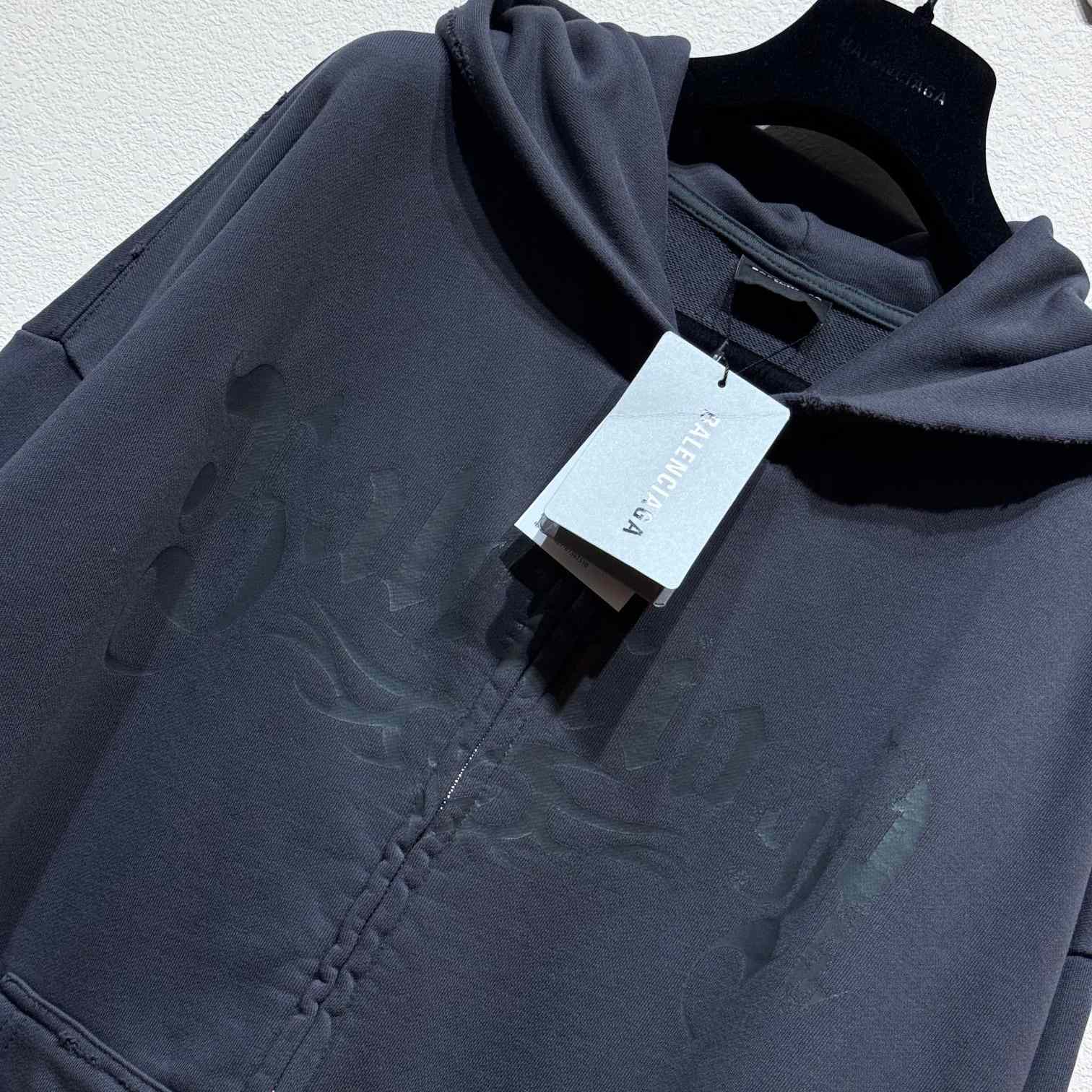 Balenciaga Zip-Up Hoodie - PerfectKickZ