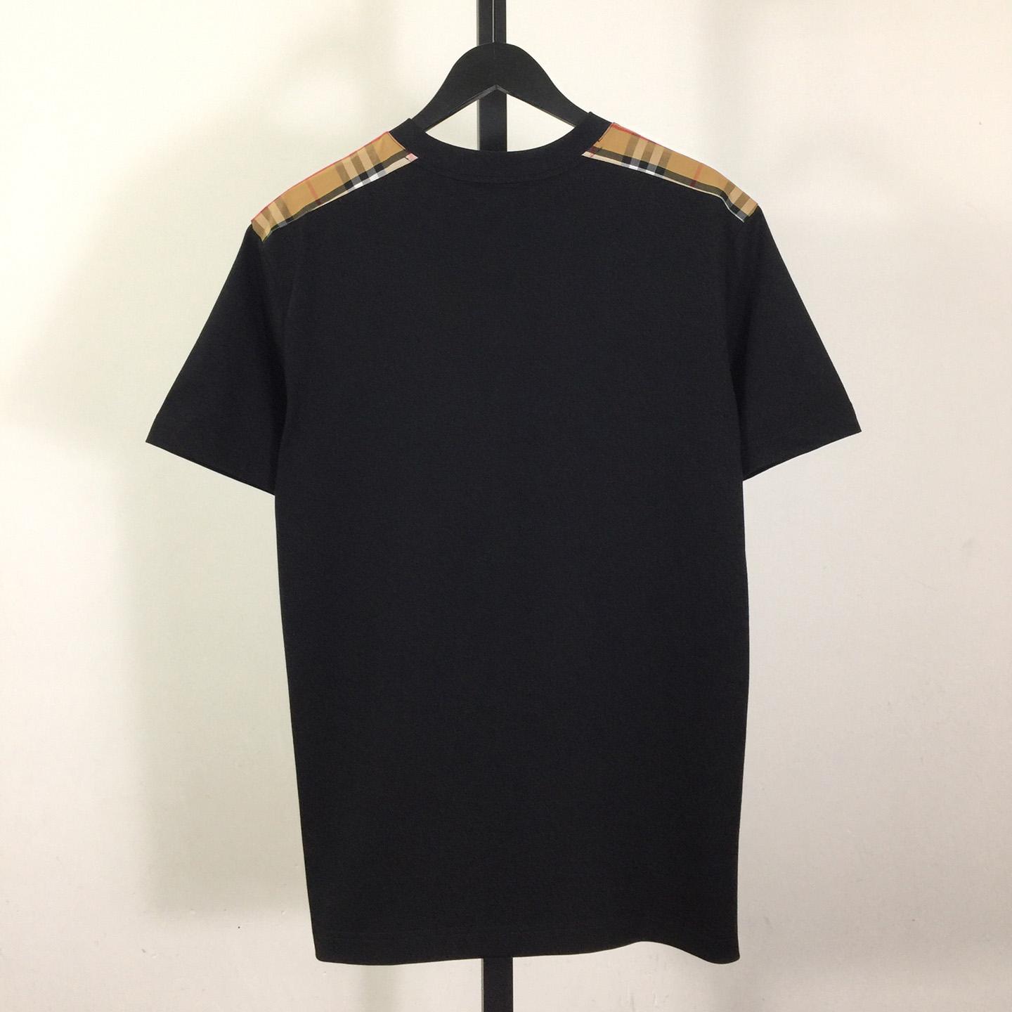 Burberry Check Cotton T-shirt - 