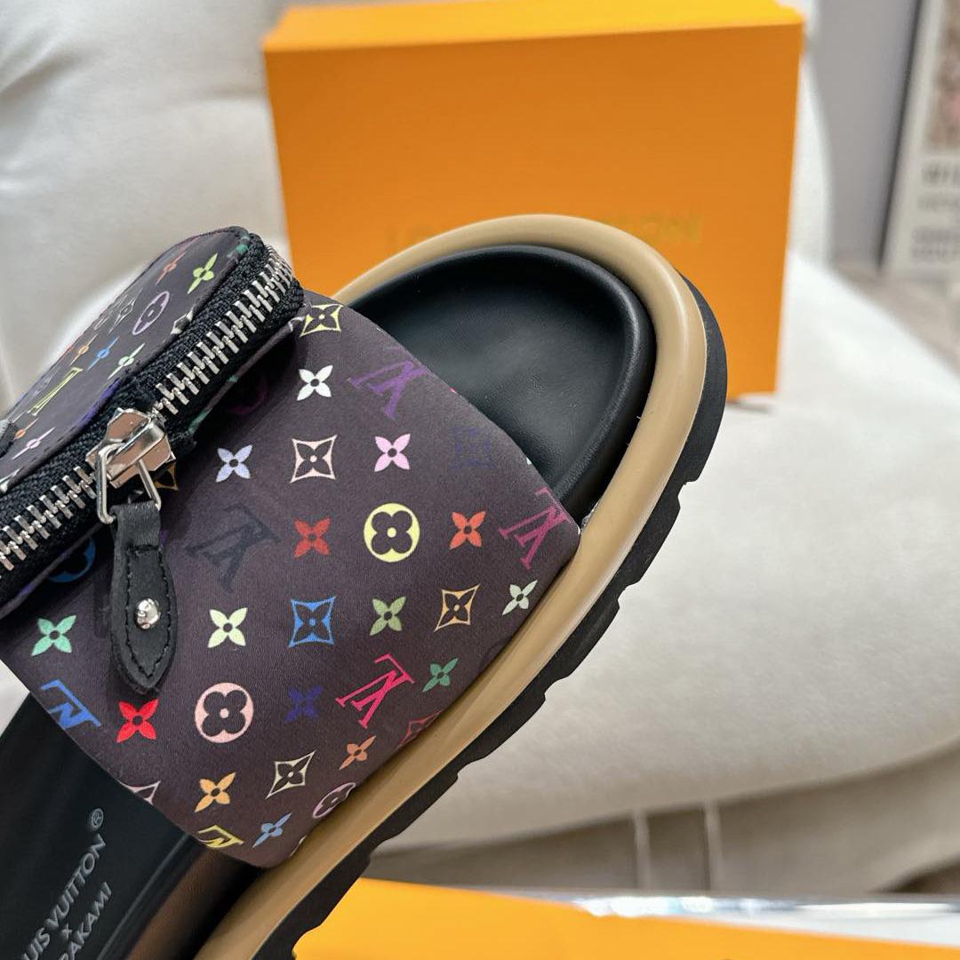 Louis Vuitton LV x TM Pool Pillow Flat Comfort Mule    - PerfectKickZ