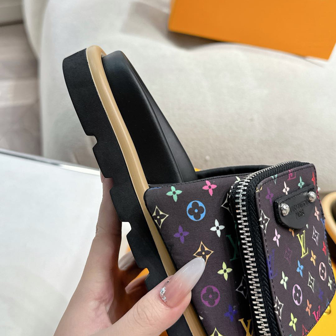 Louis Vuitton LV x TM Pool Pillow Flat Comfort Mule    - PerfectKickZ
