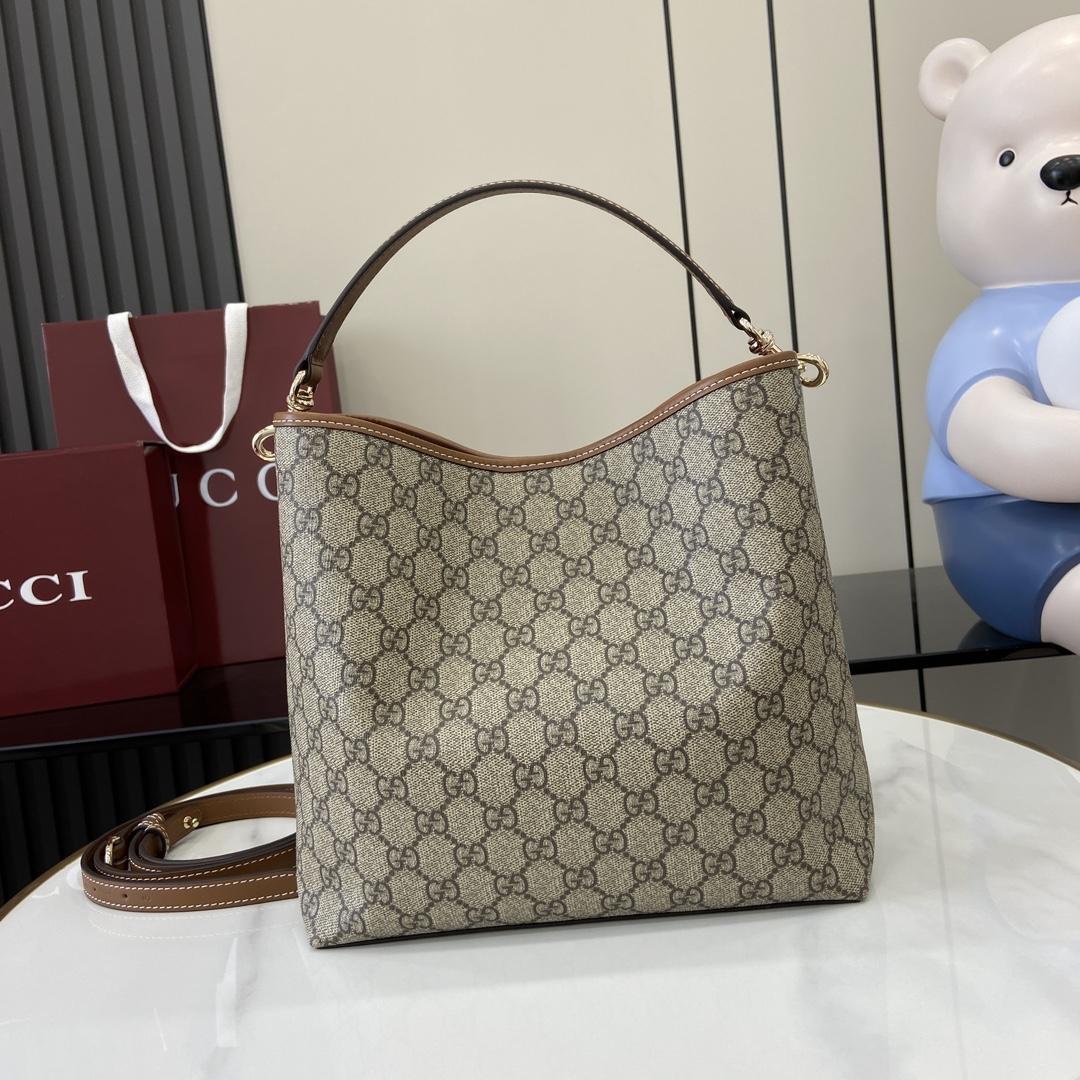 Gucci GG Emblem Small Shoulder Bag - PerfectKickZ