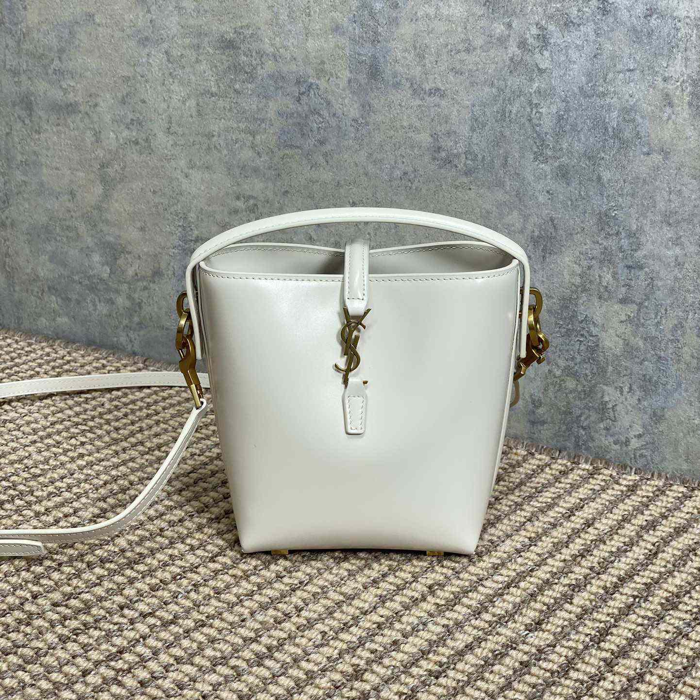 Saint Laurent Le 37 Mini In Shiny Leather - PerfectKickZ