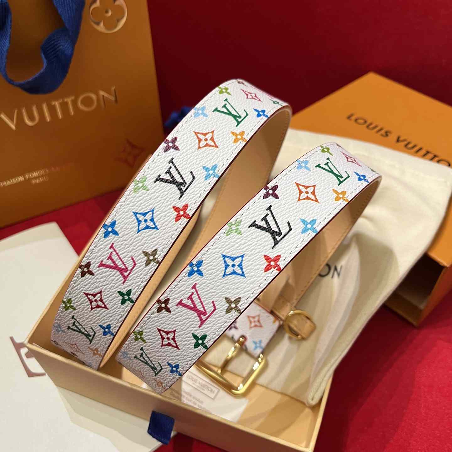 Louis Vuitton LV x TM LV D-Ring 30mm Belt   M8981W - PerfectKickZ