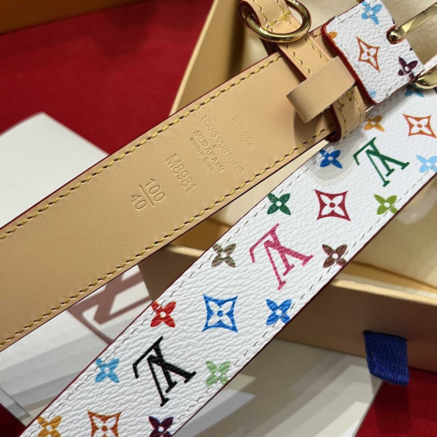 Louis Vuitton LV x TM LV D-Ring 30mm Belt   M8981W - PerfectKickZ