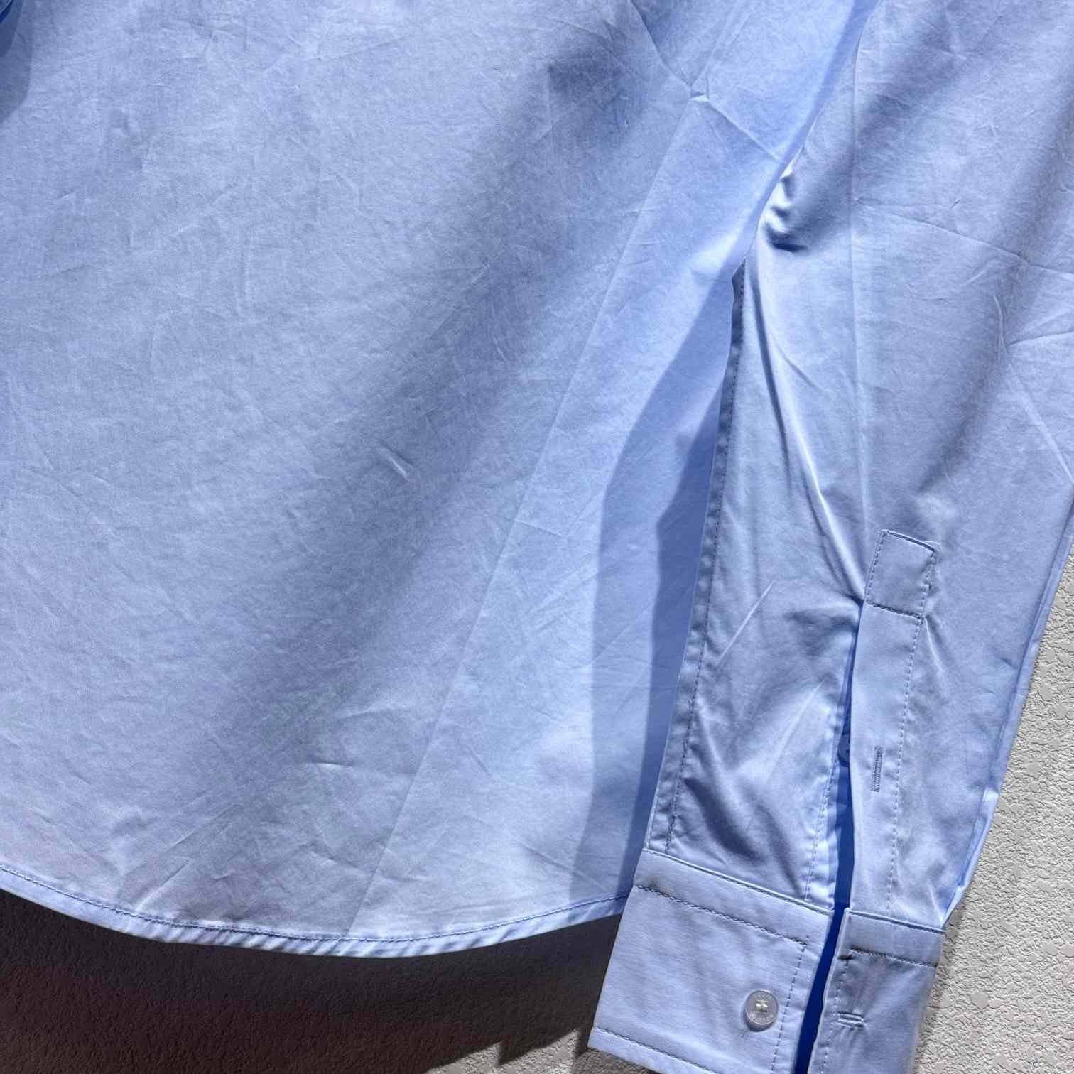 Louis Vuitton Embroidered Long-Sleeved Cotton Shirt   1AGJNG - PerfectKickZ