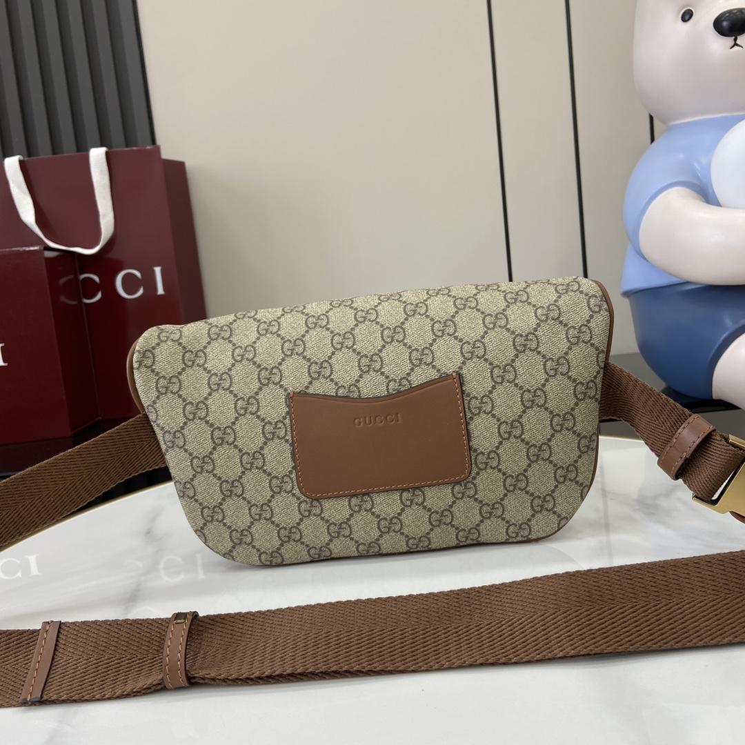Gucci GG Emblem Medium Belt Bag - PerfectKickZ