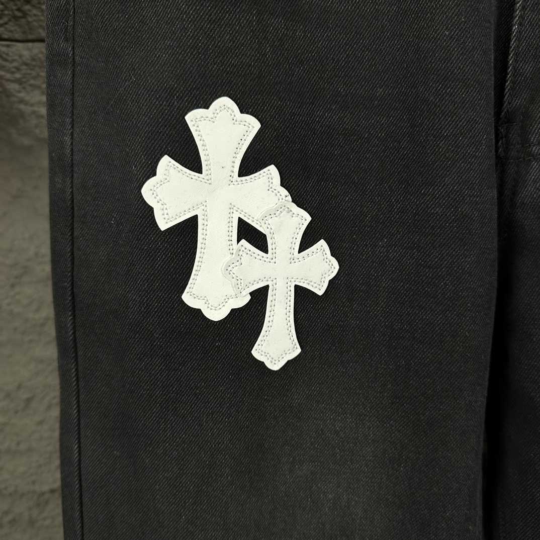 Chrome Hearts Straight Leg Jeans - PerfectKickZ