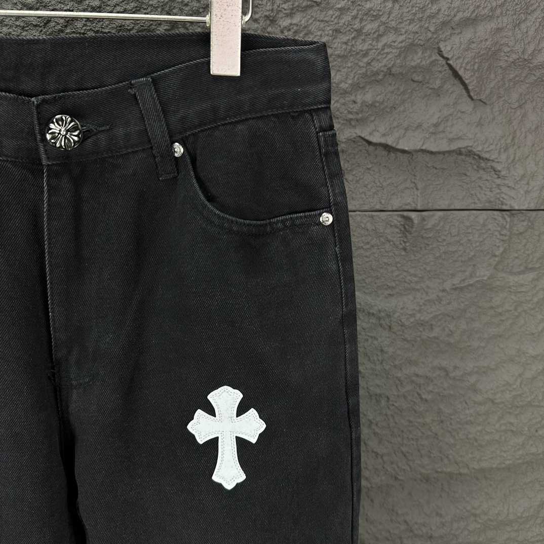 Chrome Hearts Straight Leg Jeans - PerfectKickZ