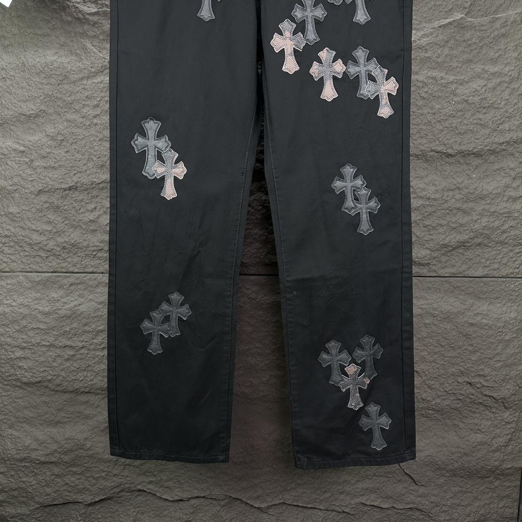 Chrome Hearts Straight Leg Jeans - PerfectKickZ