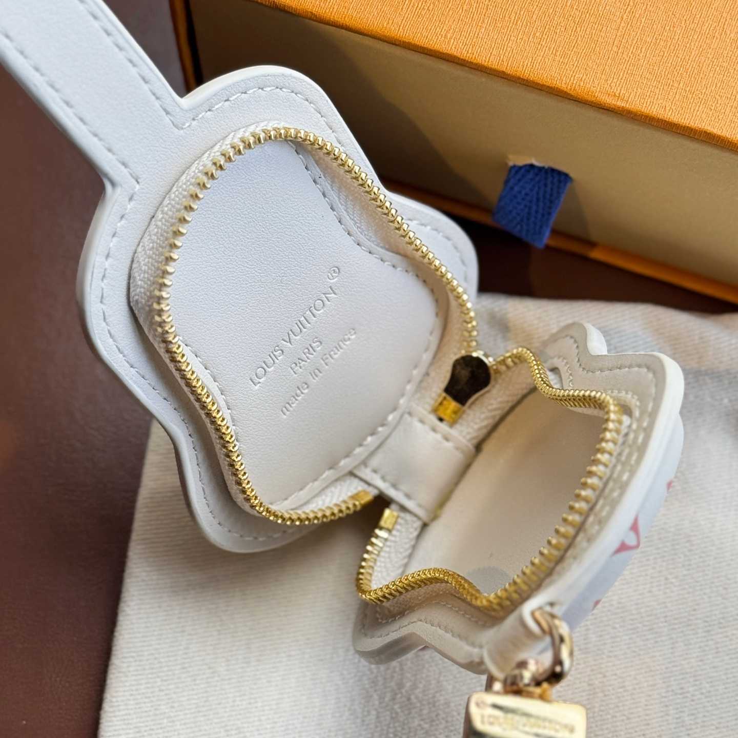 Louis Vuitton Guitar Pouch Bag Charm   M02032 - PerfectKickZ