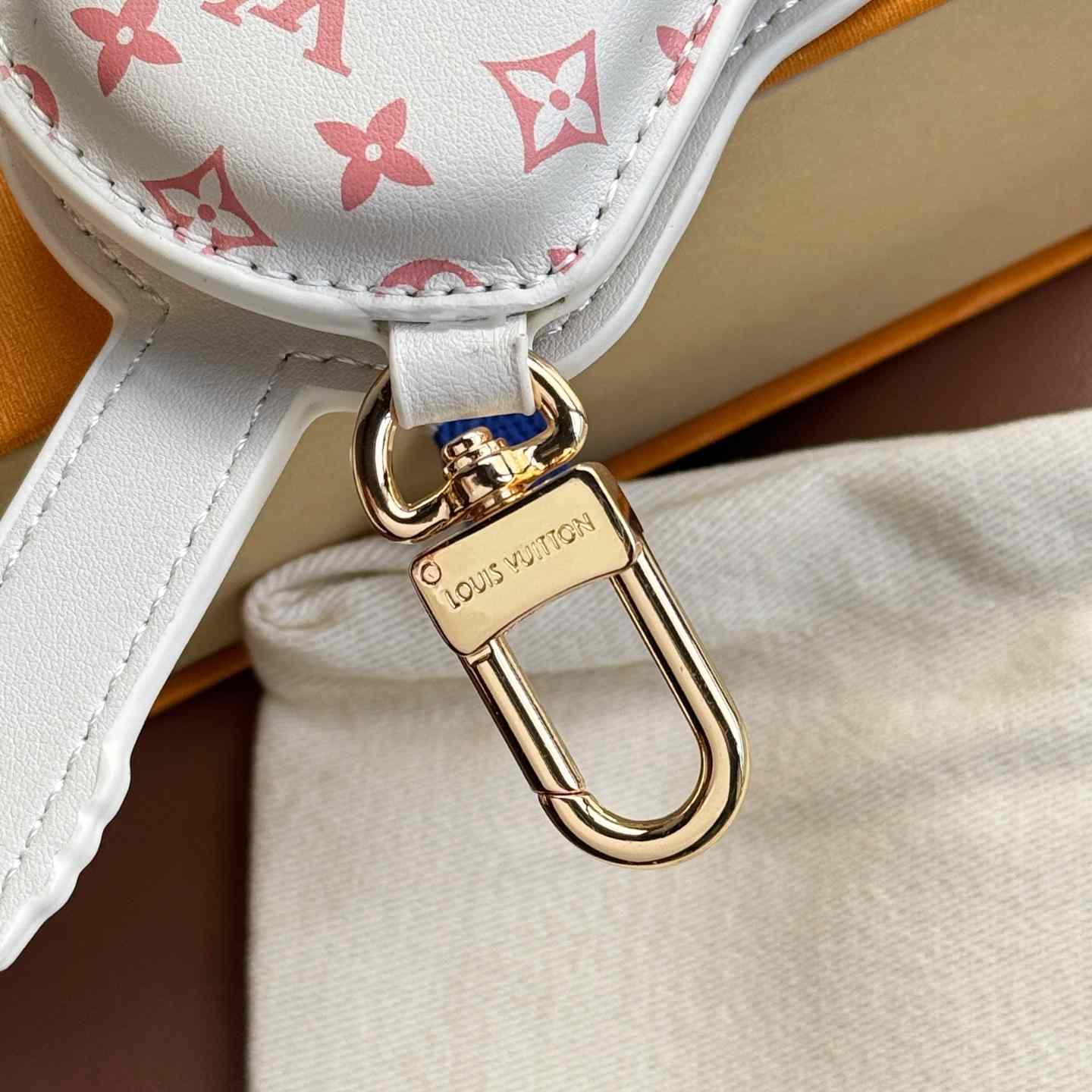 Louis Vuitton Guitar Pouch Bag Charm   M02032 - PerfectKickZ