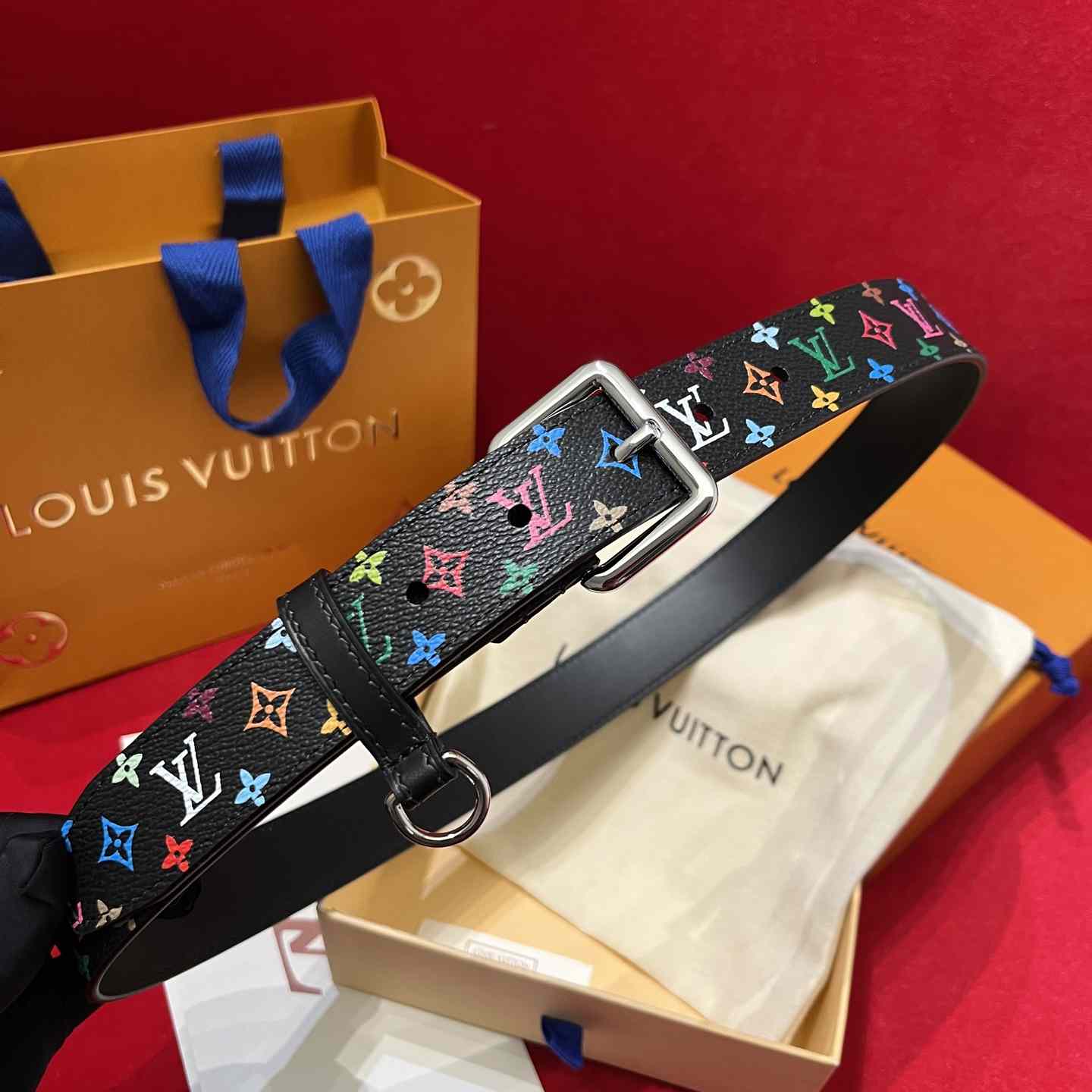 Louis Vuitton LV x TM LV D-Ring 30mm Belt   M8982W - PerfectKickZ