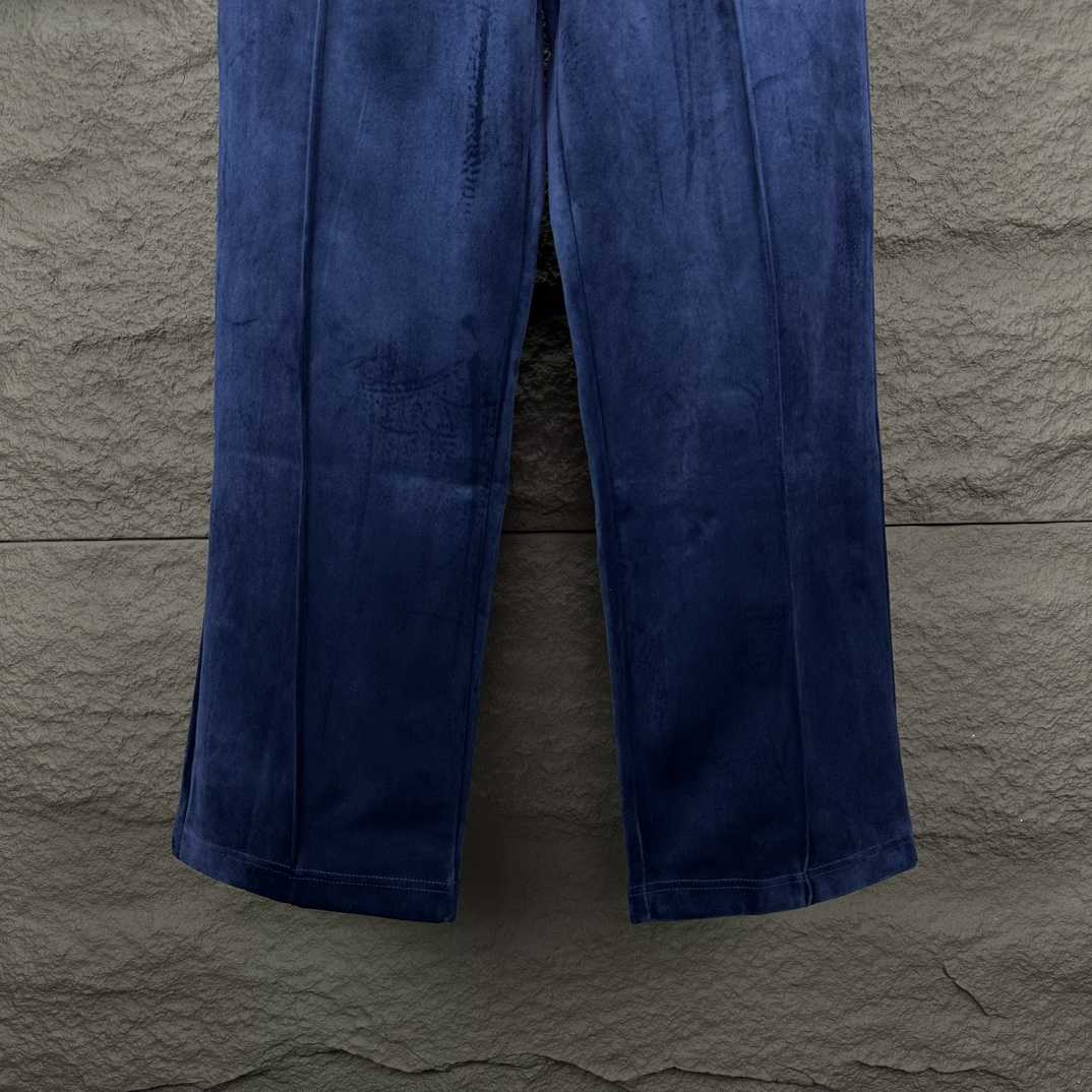 Celine Straight-Leg Logo-Embroidered Cotton-Blend Velour Track Pants - PerfectKickZ