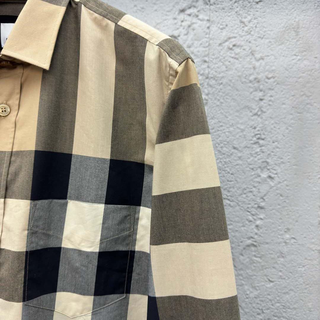 Burberry Check Cotton Shirt In Archive Beige - PerfectKickZ