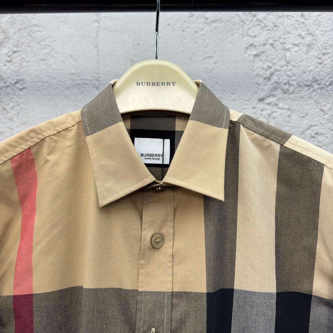 Burberry Check Cotton Shirt In Archive Beige - PerfectKickZ