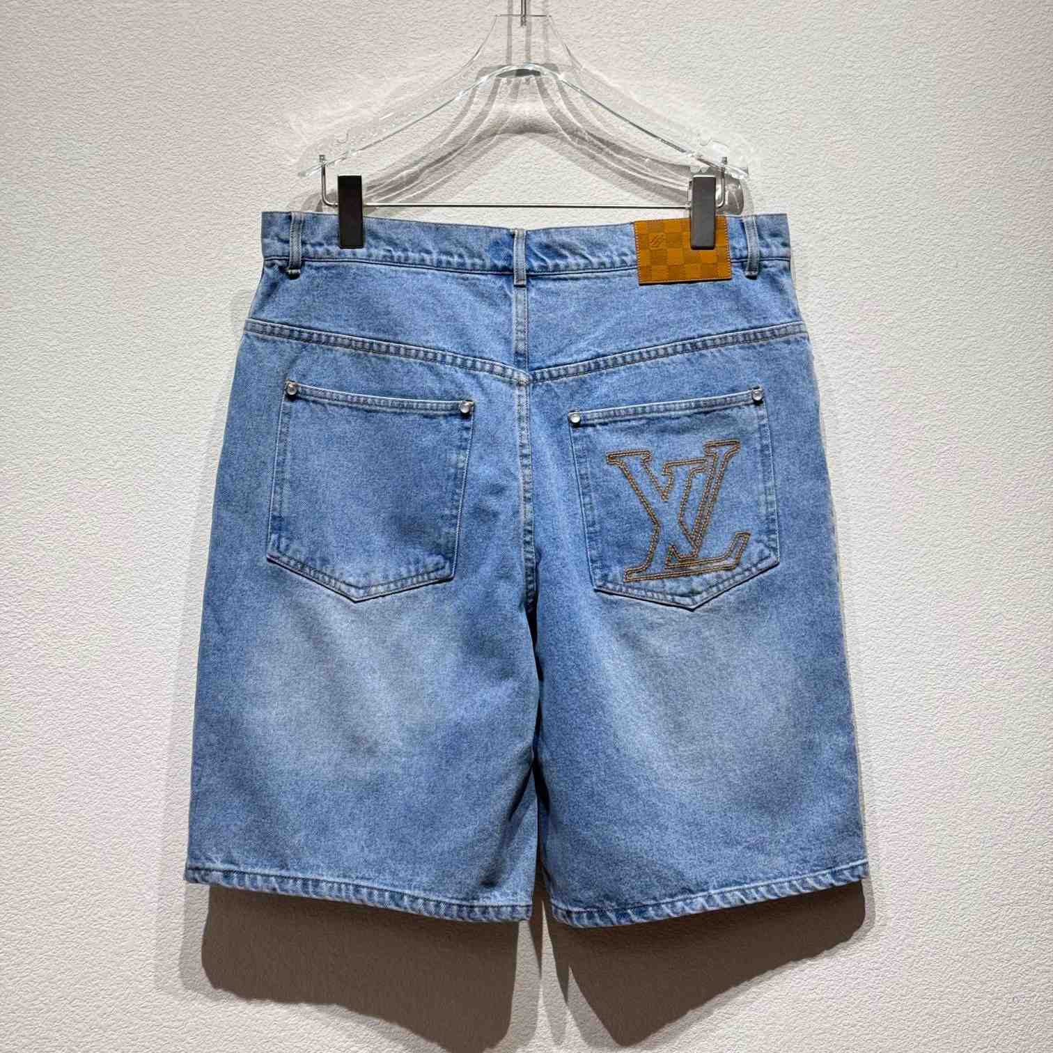 Louis Vuitton LV Denim Shorts    1AGTHT - PerfectKickZ