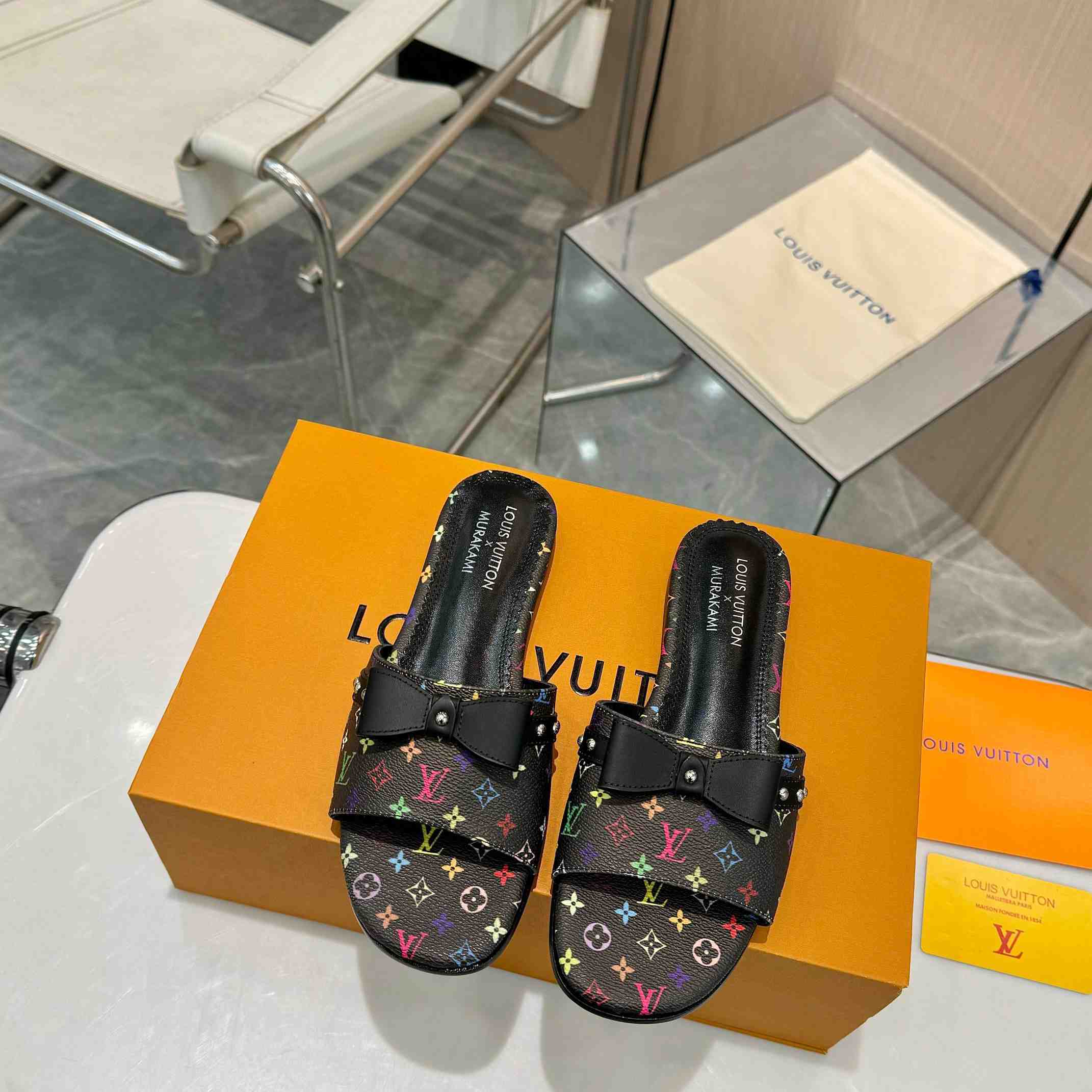 Louis Vuitton LV x TM 6AM Flat Mule   - PerfectKickZ