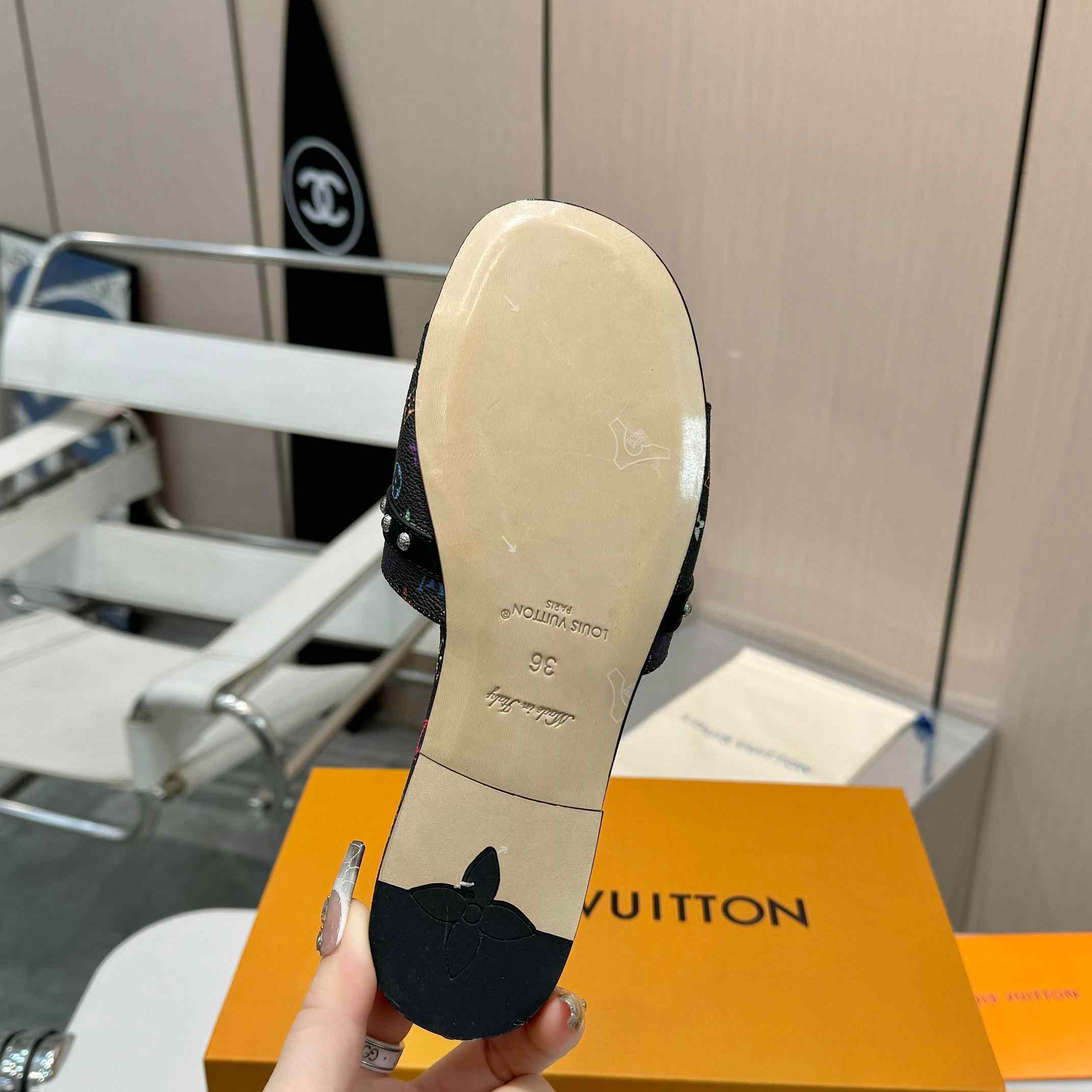 Louis Vuitton LV x TM 6AM Flat Mule   - PerfectKickZ