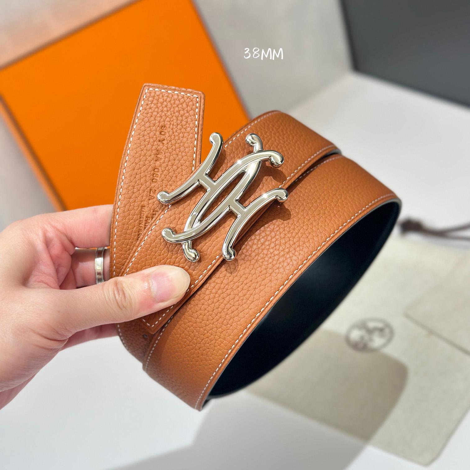 Hermes Neo Lift Belt Buckle & Reversible Leather Strap 38 mm - PerfectKickZ