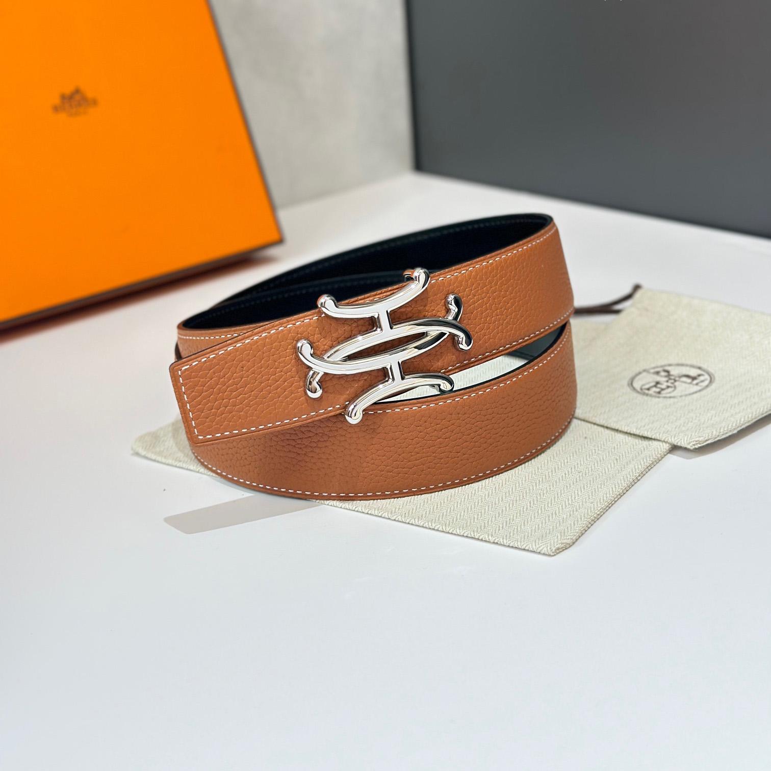 Hermes Neo Lift Belt Buckle & Reversible Leather Strap 38 mm - PerfectKickZ