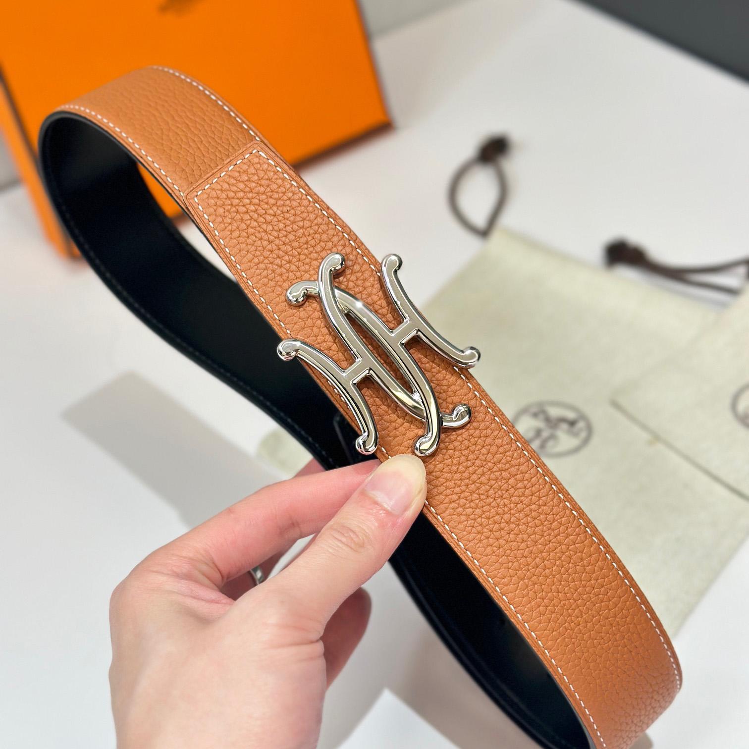 Hermes Neo Lift Belt Buckle & Reversible Leather Strap 38 mm - PerfectKickZ