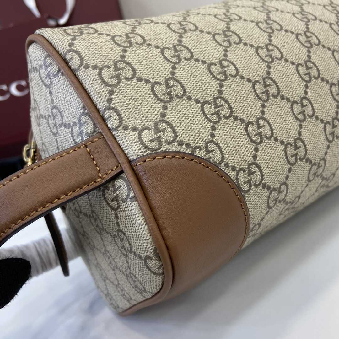 Gucci GG Emblem Medium Toiletry Case - PerfectKickZ