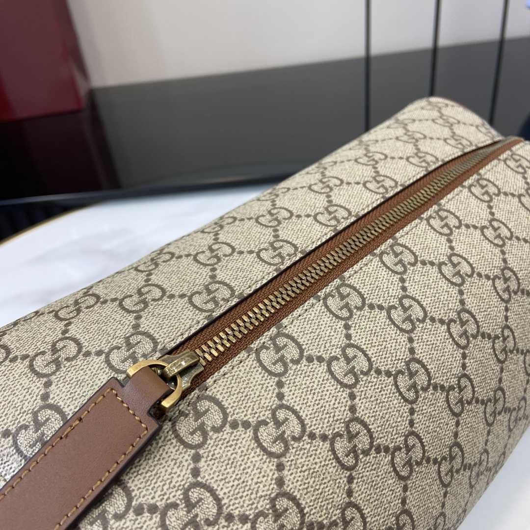 Gucci GG Emblem Medium Toiletry Case - PerfectKickZ