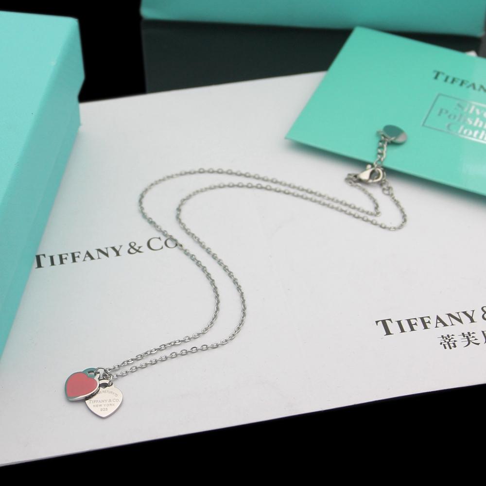 Tiffany & Co. Double Heart Tag Pendant - PerfectKickZ