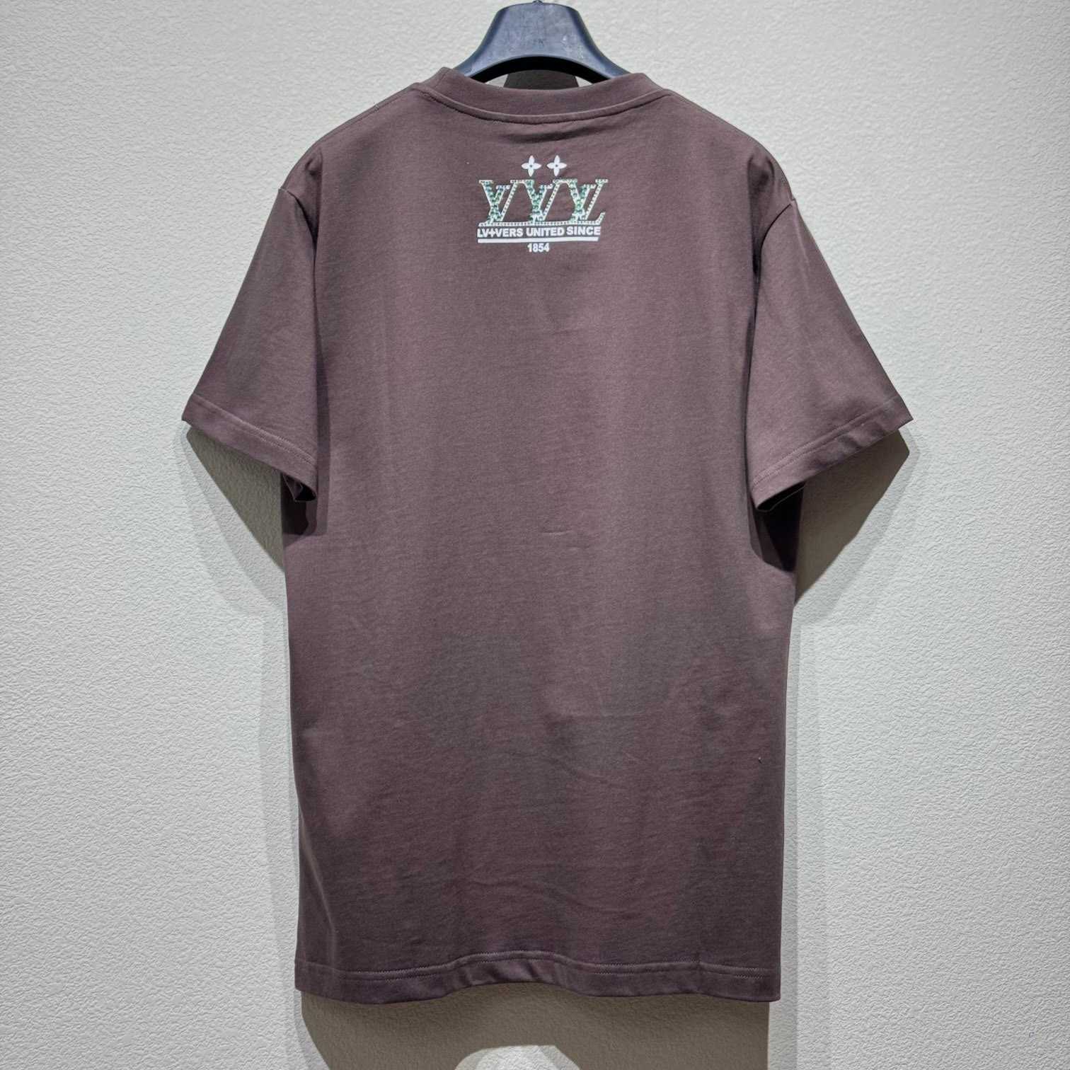 Louis Vuitton Washed Embellished Cotton T-Shirt   1AHCL3 - PerfectKickZ