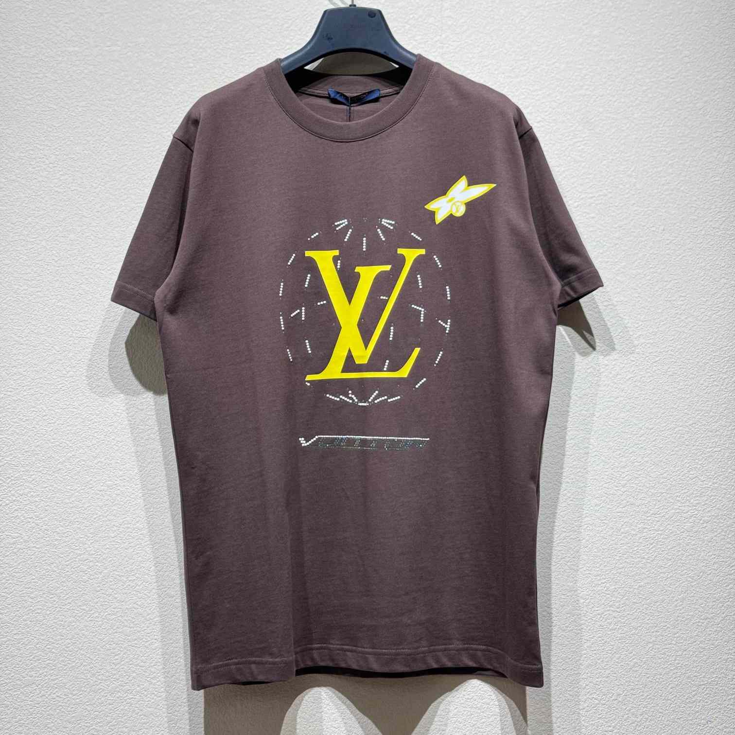 Louis Vuitton Washed Embellished Cotton T-Shirt   1AHCL3 - PerfectKickZ