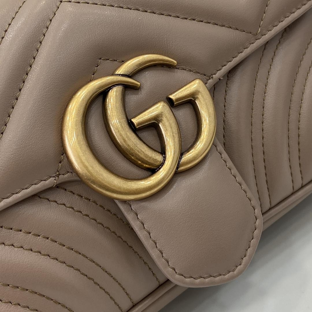 Gucci GG Marmont Mini Shoulder Bag - PerfectKickZ