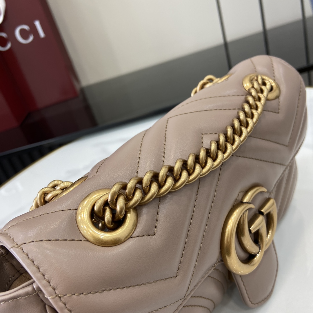 Gucci GG Marmont Mini Shoulder Bag - 
