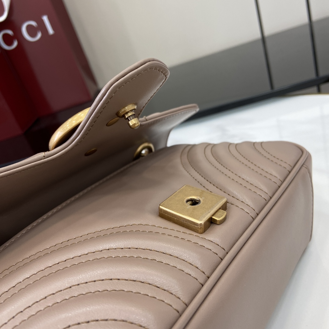 Gucci GG Marmont Mini Shoulder Bag - 