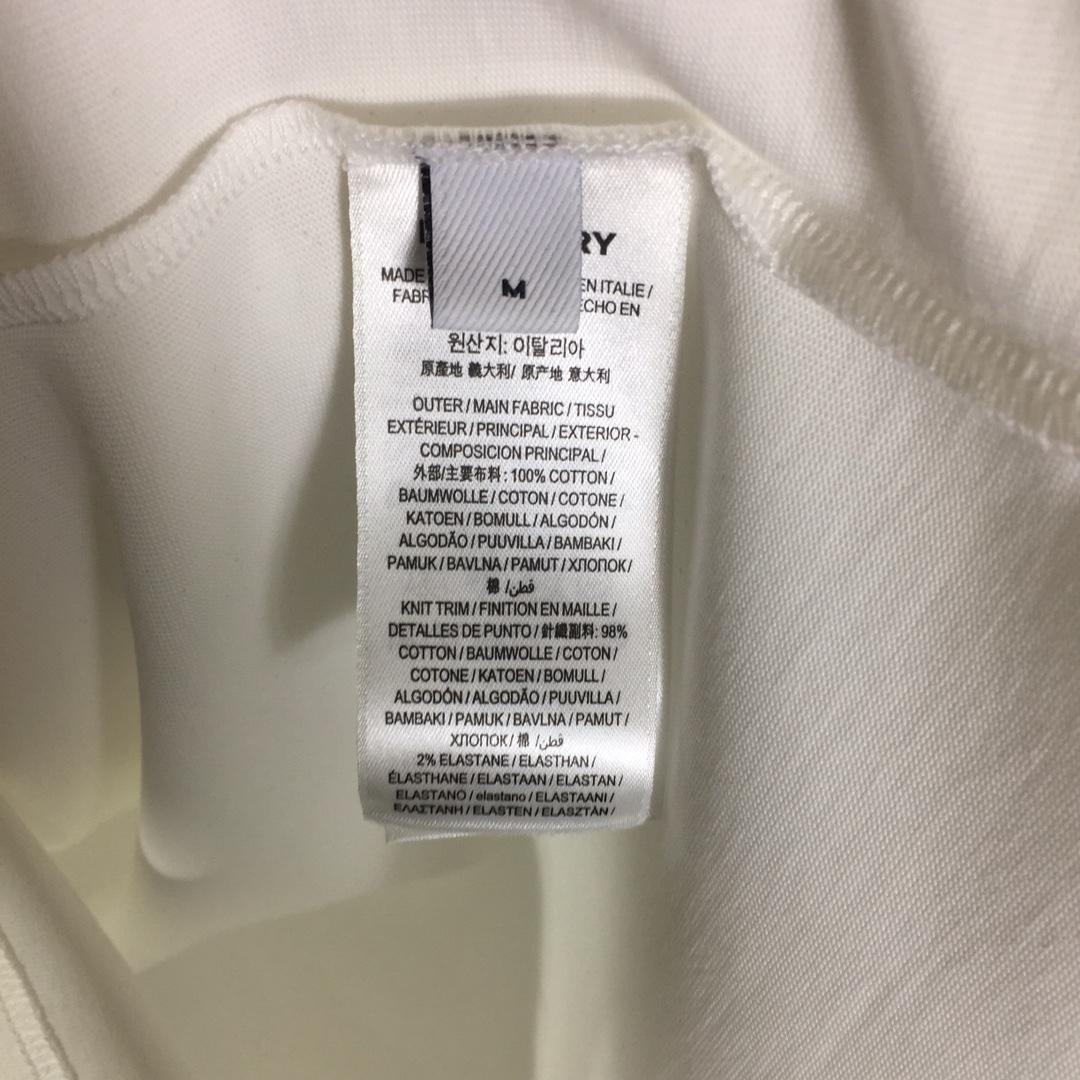 Burberry Embroidered TB Lettering Cotton T-shirt - PerfectKickZ