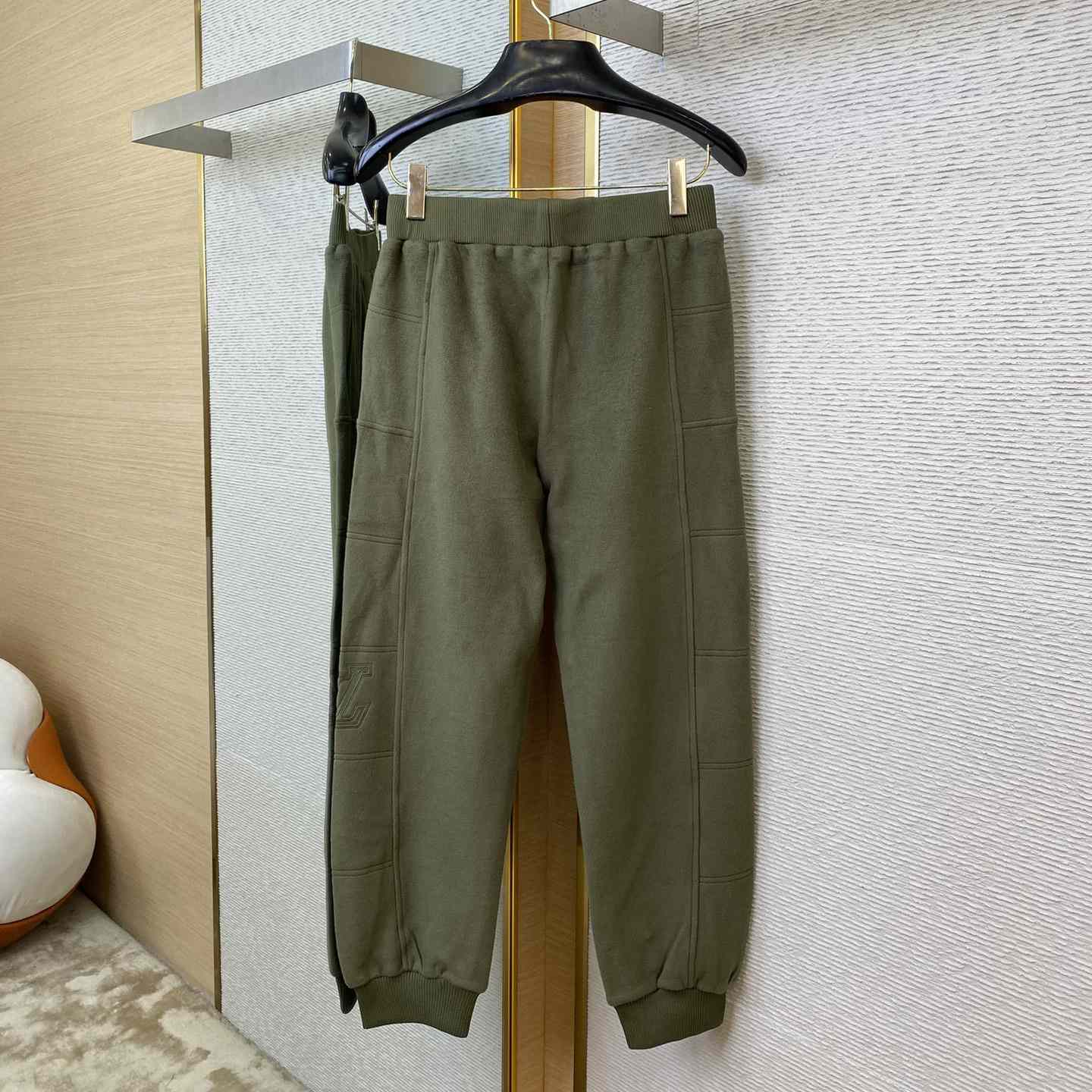 Louis Vuitton Quilted Textured Wool Pants   1AGJPS - PerfectKickZ