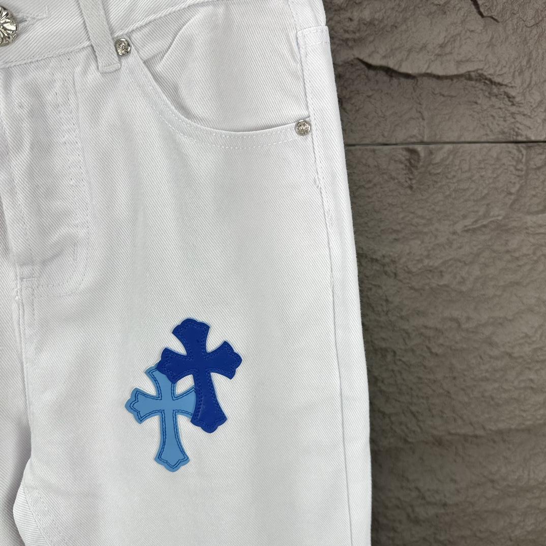 Chrome Hearts Straight Leg Jeans - PerfectKickZ