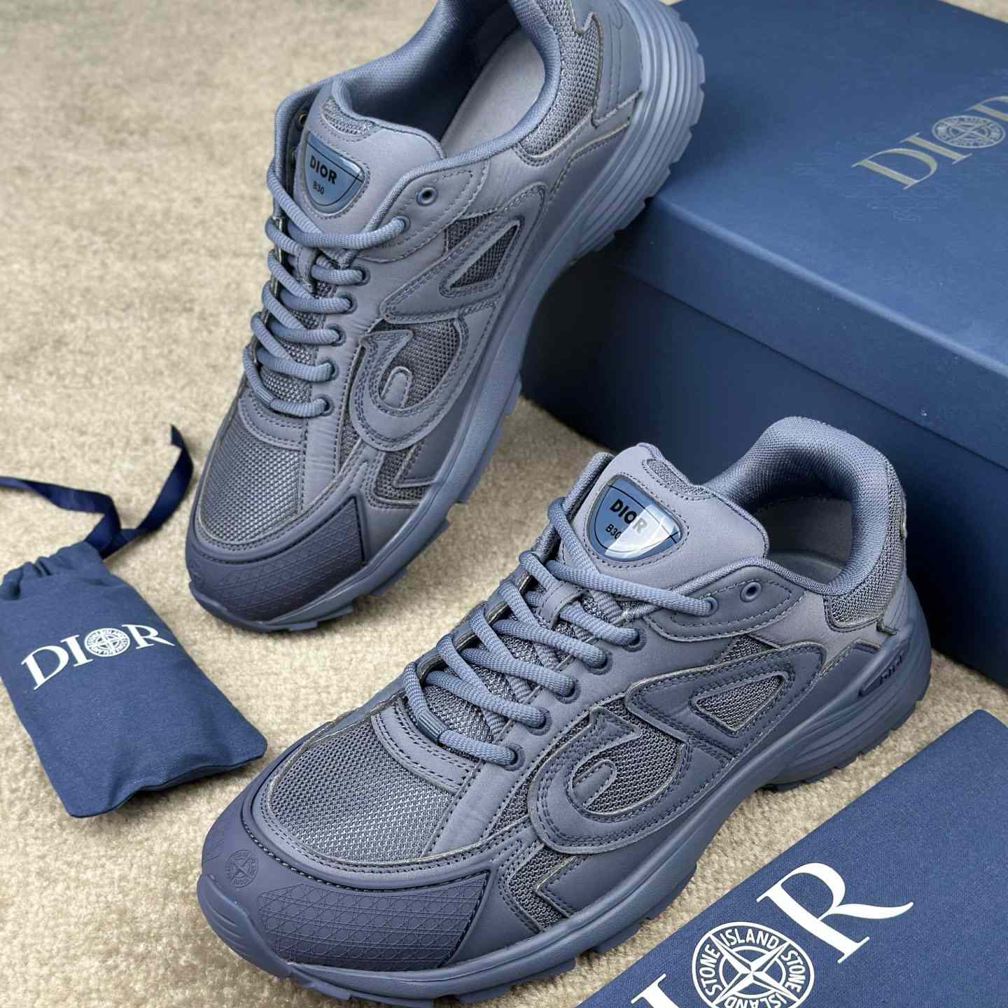 Stone Island x Dior B30 Sneaker  - 
