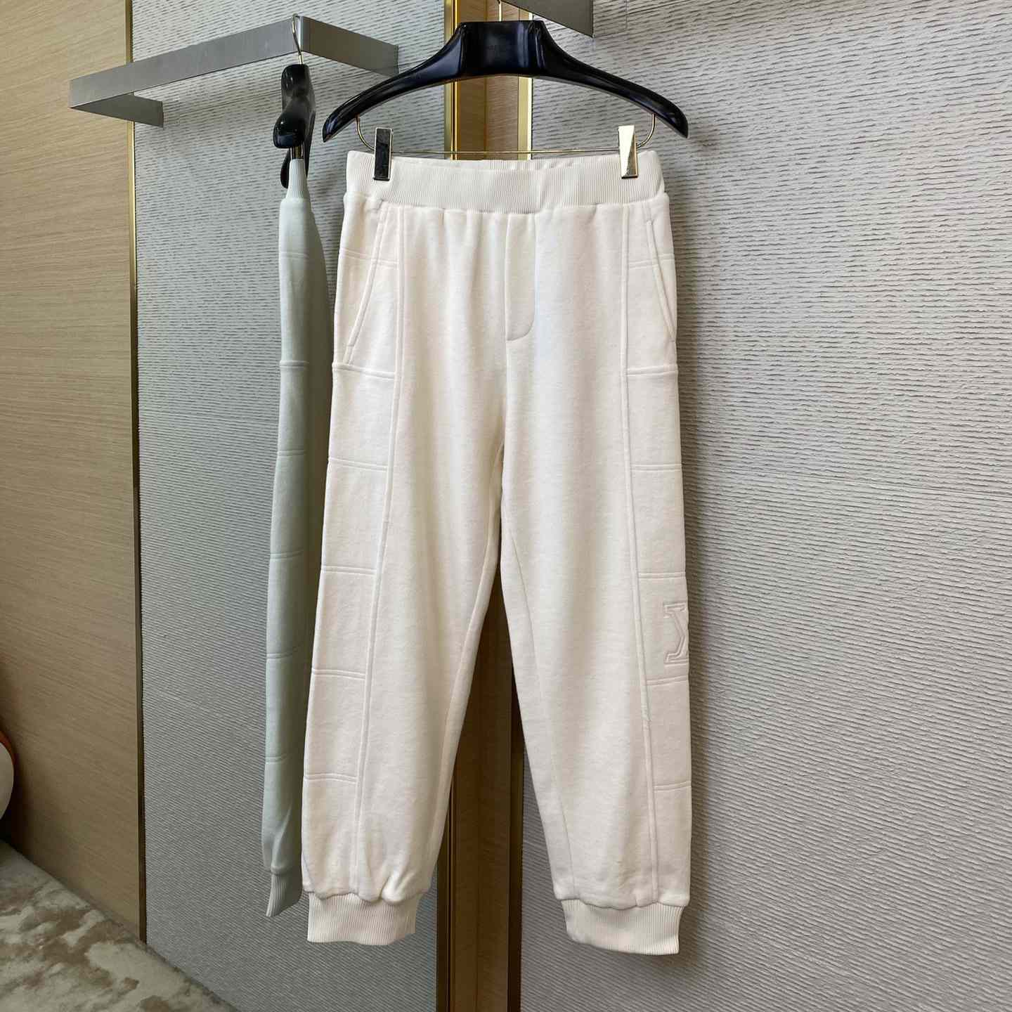 Louis Vuitton Quilted Textured Wool Pants   1AGJPK - PerfectKickZ