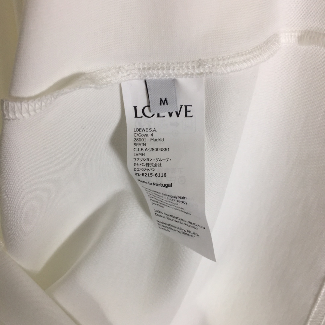 Loewe Relaxed Fit T-shirt In Cotton - PerfectKickZ